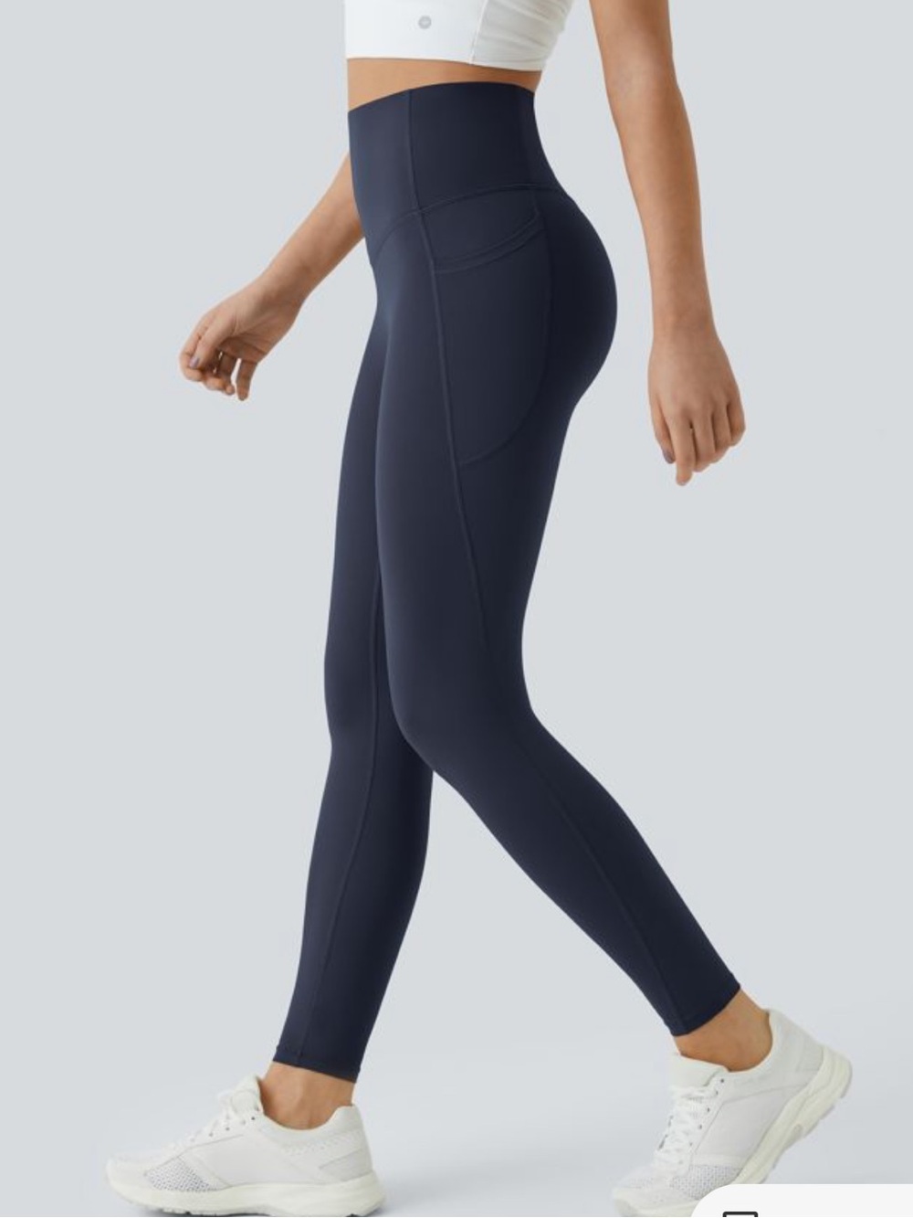 NWT Halara UltraSculpt High Waisted Tummy Control Pocket Shaping Leggings Large